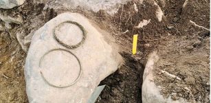 Unusual Bronze Age Neck Rings Discovered In Norrköping, Sweden