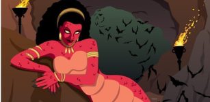 Echidna - Mother Of All Monsters - A Cave-Dwelling Female Hybrid Creature In Greek Mythology
