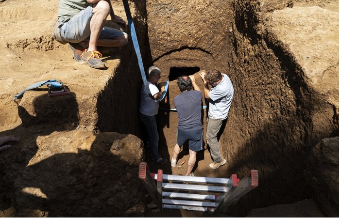 Rare Sealed Etruscan Tomb Unearthed At The San Giuliano Necropolis