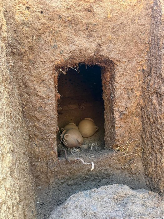Rare Sealed Etruscan Tomb Unearthed At The San Giuliano Necropolis