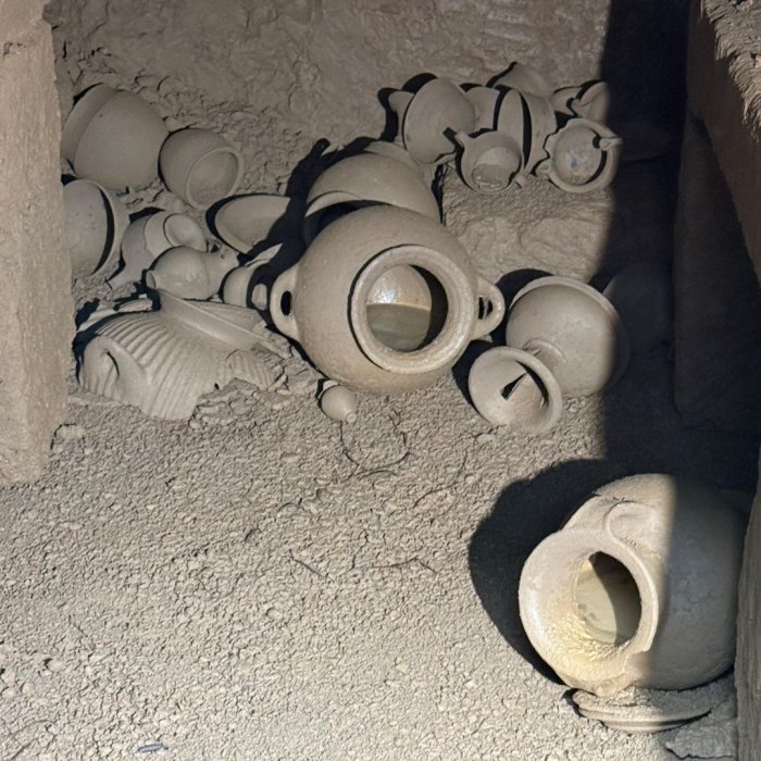 Rare Sealed Etruscan Tomb Unearthed At The San Giuliano Necropolis