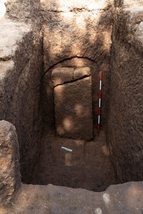 Rare Sealed Etruscan Tomb Unearthed At The San Giuliano Necropolis