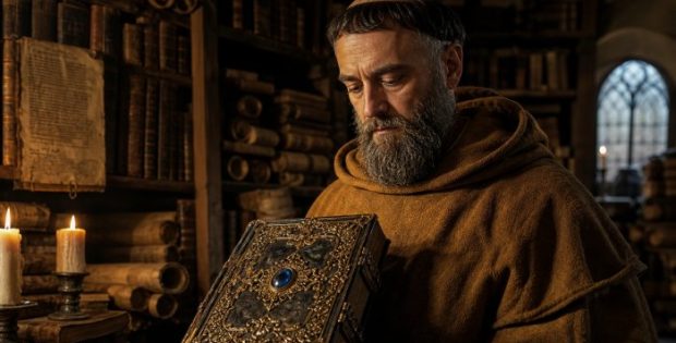 Hidden For A Millennium: Rare Forbidden Book Found In Monastery Library By Devoted Book Seeker