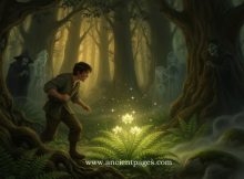 Magic Of Midsummer's Fern Flower Protected By Witches And Spirits
