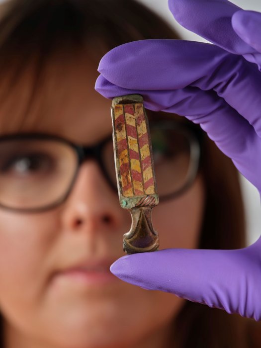 Unique Roman Pathhead Brooch Inspired By Celtic Art And Roman Altars Go On Display For The First Time