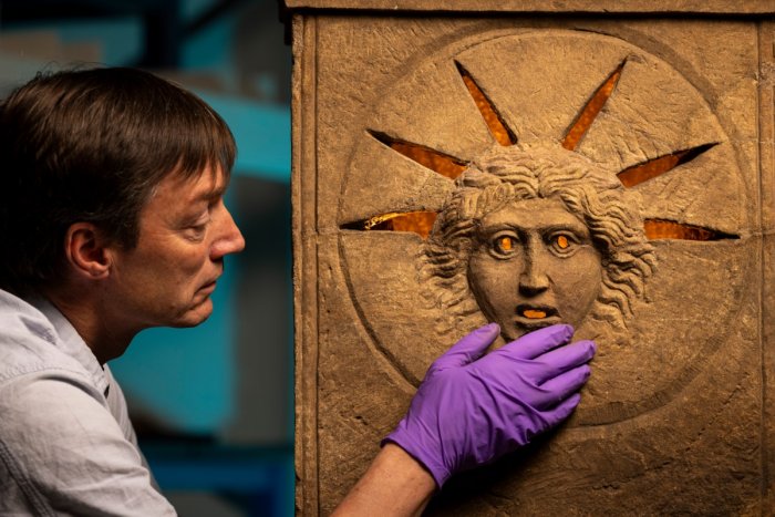 Unique Roman Pathhead Brooch Inspired By Celtic Art And Roman Altars Go On Display For The First Time 