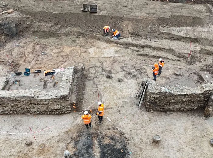 Large Roman Bathhouse Unearthed In Nijmegen, Netherlands