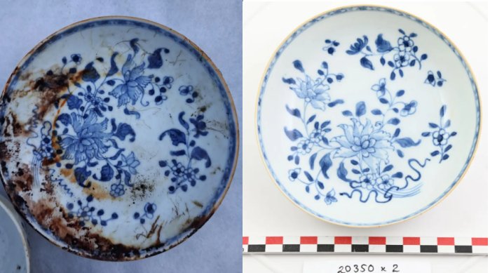 Skagerrak Shipwreck Reveals Pristine 18th-Century Chinese Porcelain Cargo