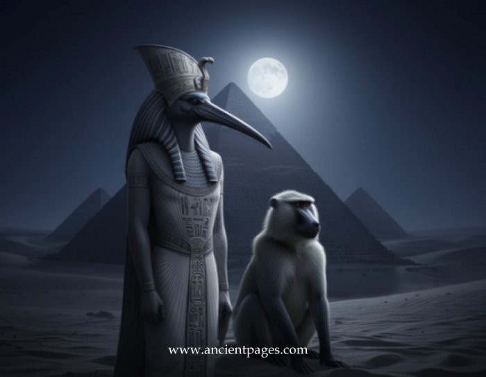 What Is The Connection Between Ancient Egyptian God Thoth, Baboons And Moonlight?
