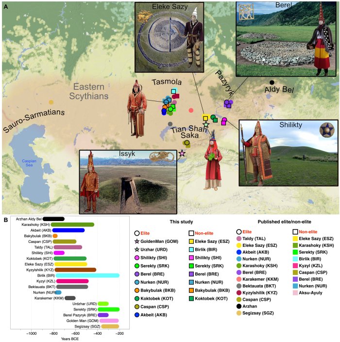 First-Ever DNA Study Of The Scythian Saka 'Golden Man' Solves Ancient Mystery