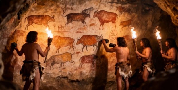 Why Did Paleolithic Artists Deliberately Create These Unusual Patterns?