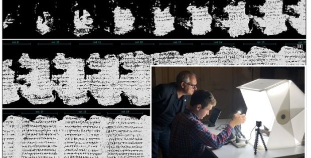2,000-Year-Old Vesuvius Papyrus Scroll PHerc. 1667 Deciphered With Help Of AI