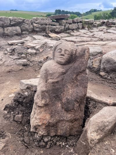1,600-Year-Old Genius, A Roman Guardian Spirit Discovered At Vindolanda