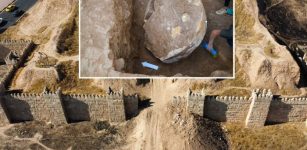 Massive 2,600-Year-Old Marble Stele Discovered At Nineveh's Shamash Gate