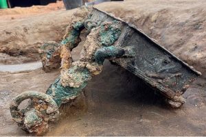 Unique 2,500-Year-Old Bronze Chariot Adorned With Mythological Figures Sheds Light On The Mysterious Tartessian Civilization