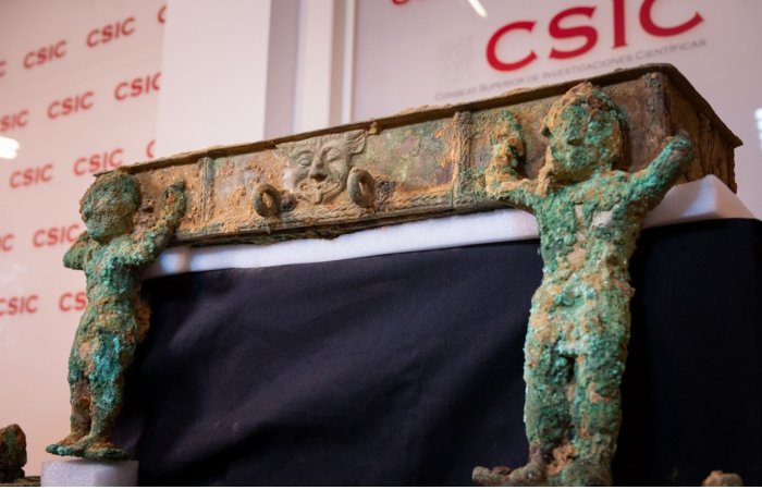 Unique 2,500-Year-Old Bronze Chariot Adorned With Mythological Figures Sheds Light On The Mysterious Tartessian Civilization
