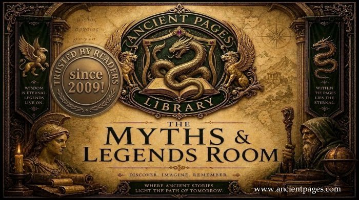 Ancient Pages Library Room Myths & Legends