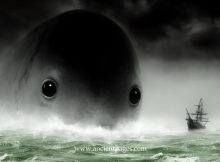 Frightening Aquatic Monster From Japanese Maritime Legends: A Primordial Sea Creature Or Dishonored Ancient Dragon?