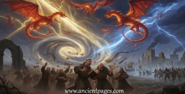 Fire Dragons And UAPs - The Mechanical Monsters Of The Ancient World - Part I: The Burning Hulls Of Lindisfarne (793 AD)