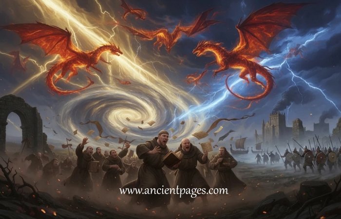 Fire Dragons And UAPs - The Mechanical Monsters Of The Ancient World - Part I: The Burning Hulls Of Lindisfarne (793 AD)