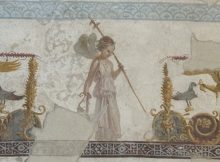 Unveiling Of Pompeii's Recreated Frescoed Bakery House Ceiling Adorned With Greek Myths