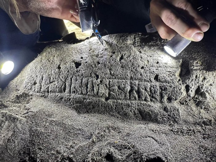 Rare Medieval Runestone Found In The Faroe Islands - Inscription Still Undeciphered
