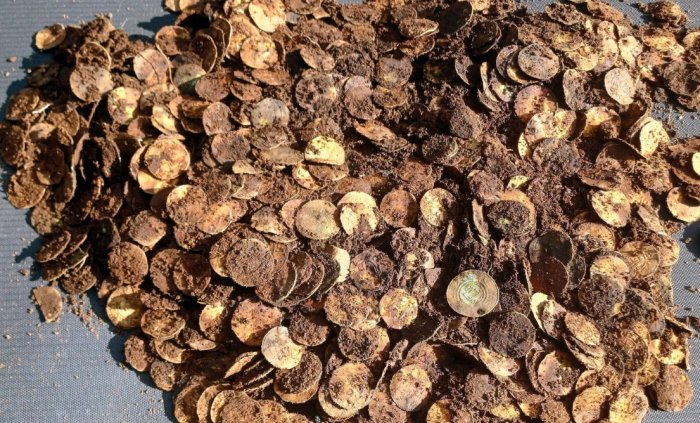 Large Late Iron Age Silver Treasure Discovered In Sysmä Church Village, Finland