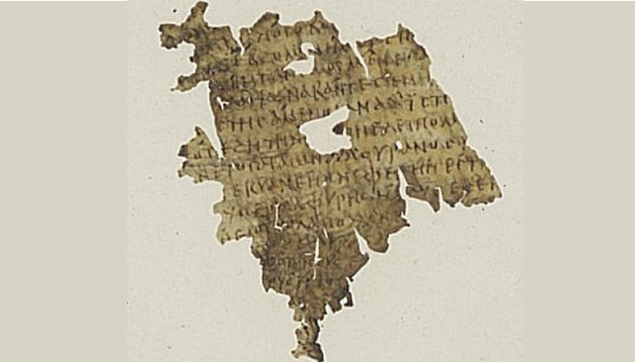 Unique 4th-Century Fragment Of The Odyssey Found In Utrecht University Library
