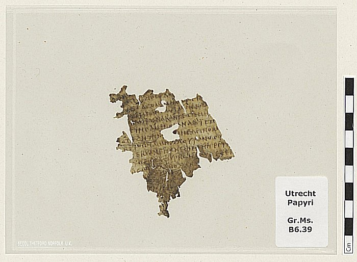 Unique 4th-Century Fragment Of The Odyssey Found In Utrecht University Library