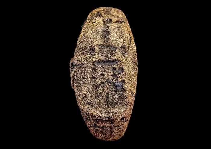 Rare Ancient Seal Ring Depicting Lost Lighthouse Of Alexandria Discovered Underwater