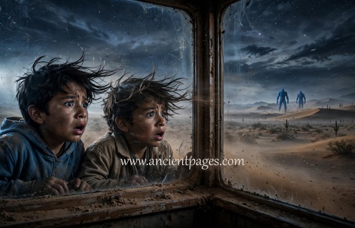 They Didn't Open The Door: The Terrifying Sighting Of The Giant Blue Men They Didn't Open The Door: The Terrifying Sighting Of The Giant Blue Men