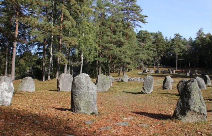 Enigma Of The Ancient Stone Circles Arranged In Odd Numbers At The South Field In Norway